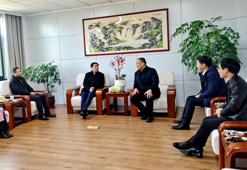 长兴县委常委长兴县经济技术开发区书记陈少鹏一行到博奥铝业调研