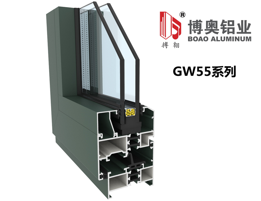 GW55隔热内开窗